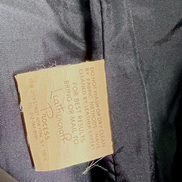 ⭐️ MARCO MORANI 80s LEATHER Fully Lined Pencil Skirt Women’s 28 Inch Waist - Picture 13 of 15